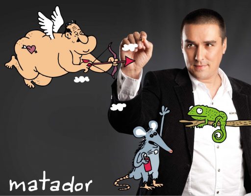 Julio César González - Matador - Caricaturista