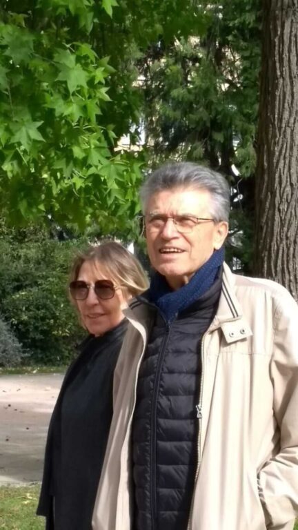 Patricia Escobar Zuluaga y Jean Jacques Guibert. Pareja de primos